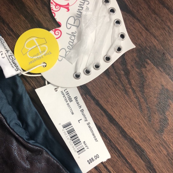 Beach Bunny Forget Me Knot Hipster Bikini Bottom - Picture 2 of 3